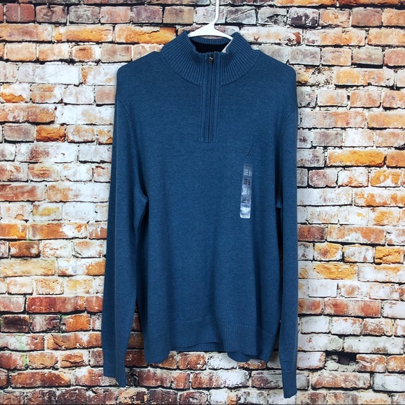 Nautica Other - NWT Nautica V-Neck Zip-up Long Sleeve Sweater